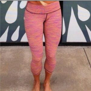 Lululemon Pink Zing Cadet Blue Wee Are Fro…